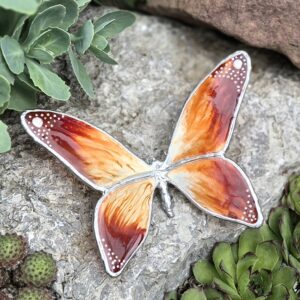 Alternative view of Tiffany pillangó- Narancs