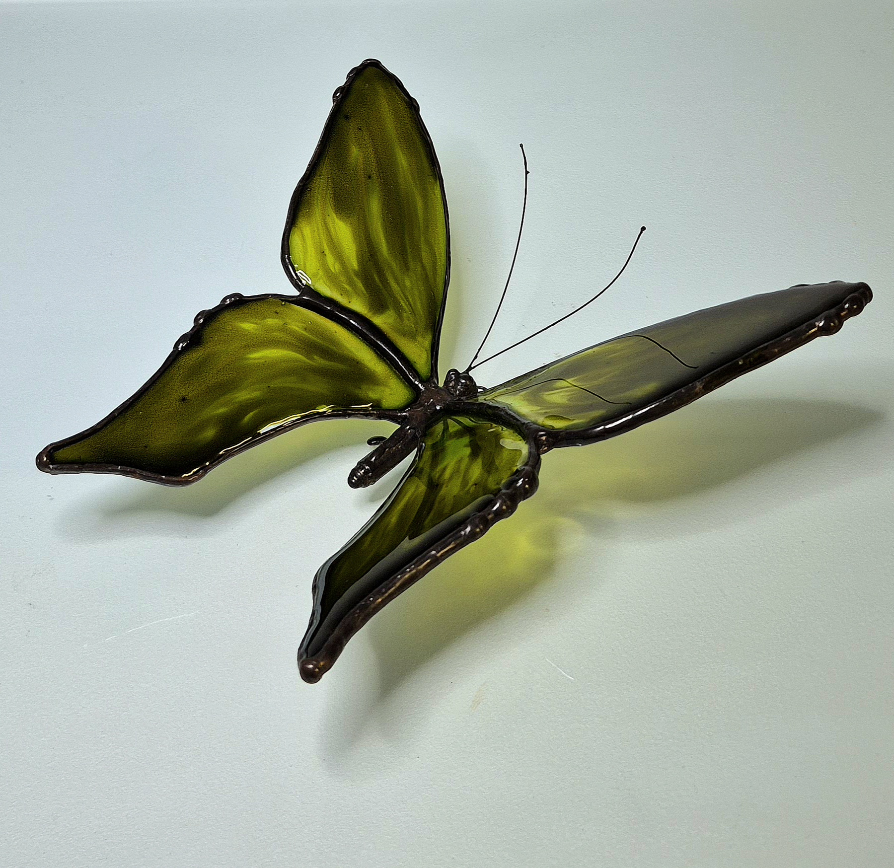 Tiffany pillangó- olajzöld