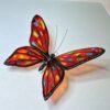 Tiffany pillangó- piros-színes